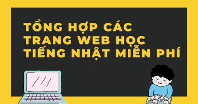 tong hoc cac trang web hoc tieng nhat mien phi