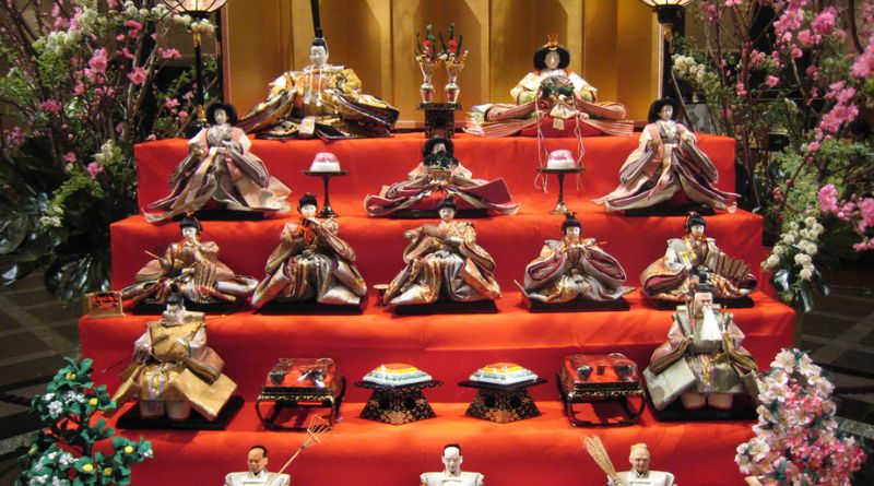 lễ hội bé gái ở nhật