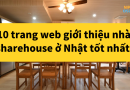 nhà sharehouse ở nhật