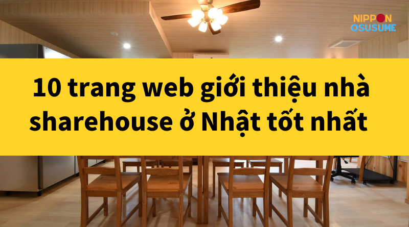 nhà sharehouse ở nhật